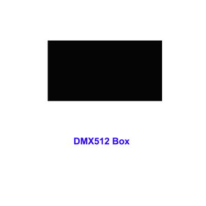 USB Software Light Lighting Controller DMX Scatola DMX512